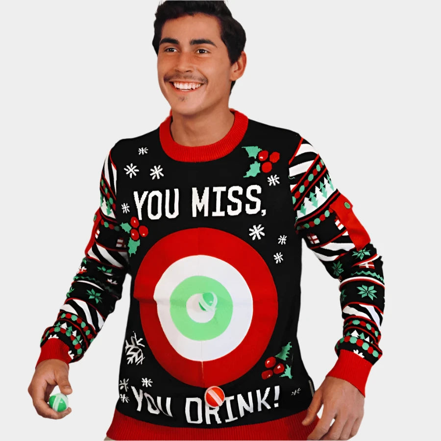 Dart Men's Christmas Ugly Sweater